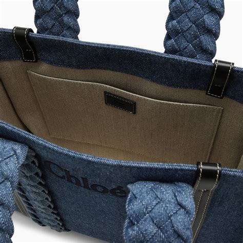 chloe woody basket bag|chloe woody tote denim.